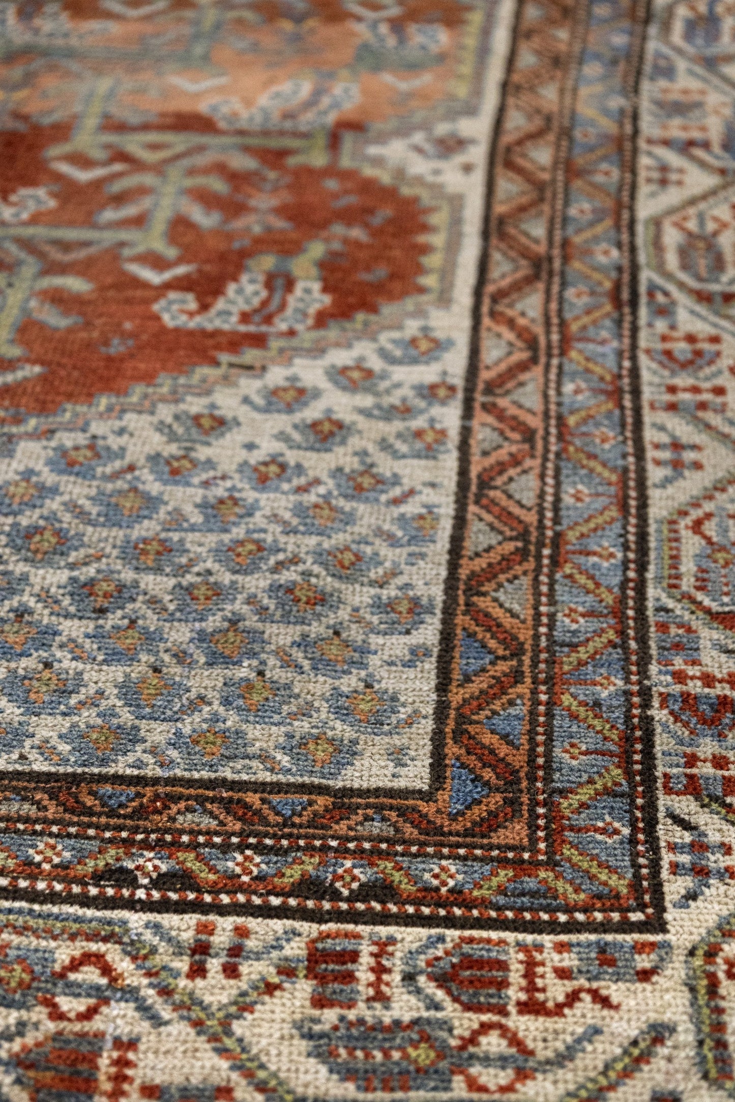 Vintage Hamadan Handwoven Tribal Rug, J89149