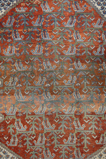 Vintage Hamadan Handwoven Tribal Rug, J89149