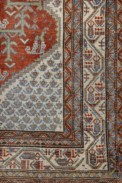 Vintage Hamadan Handwoven Tribal Rug, J89149