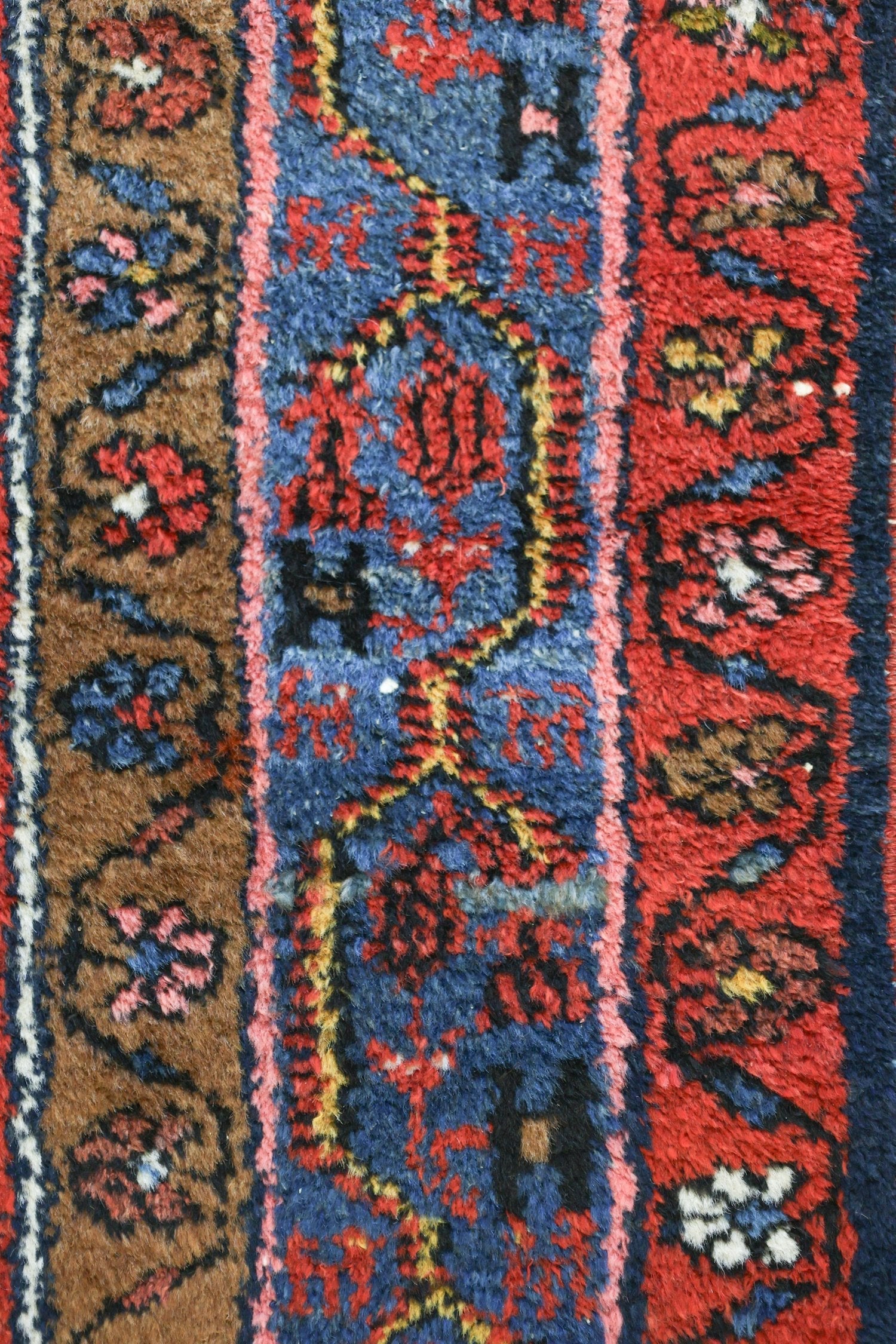 Antique Hamadan Handwoven Tribal Rug, JF8682