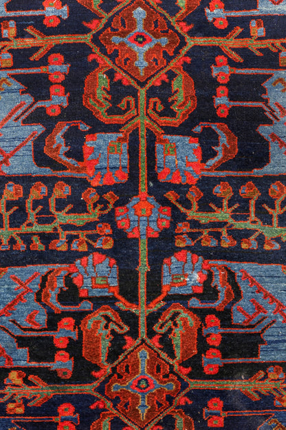 Antique Hamadan Handwoven Tribal Rug, JF8794