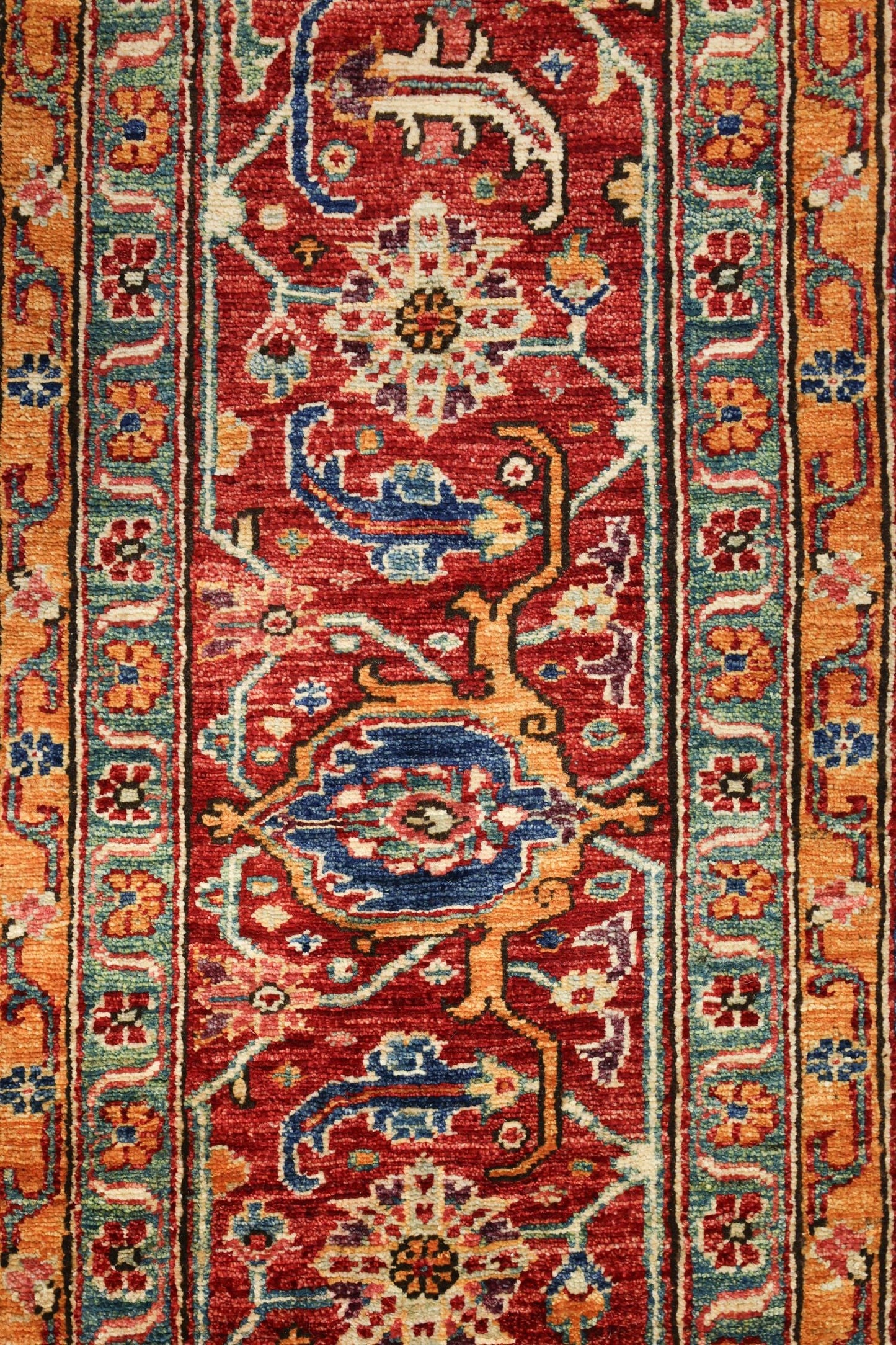 Harshang Handwoven Tribal Rug, 79588