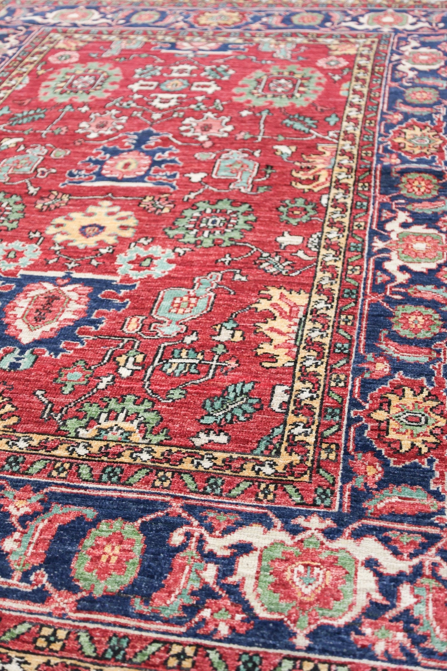 Harshang Handwoven Tribal Rug, J74948