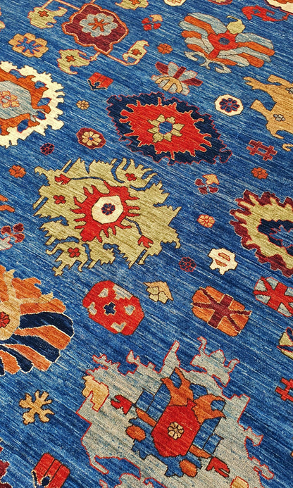Harshang Handwoven Tribal Rug, J80210