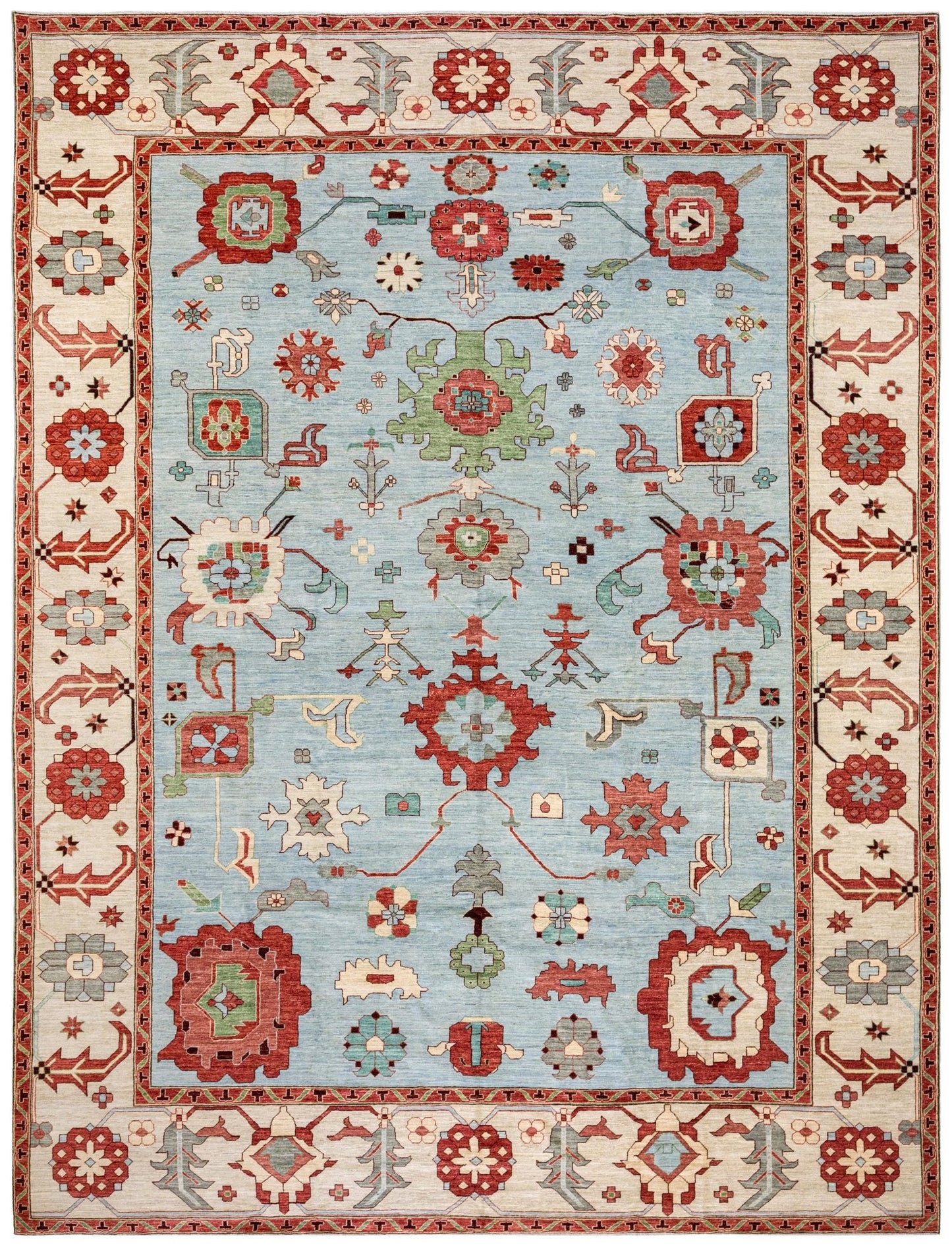  Harshang Handwoven Tribal Rug