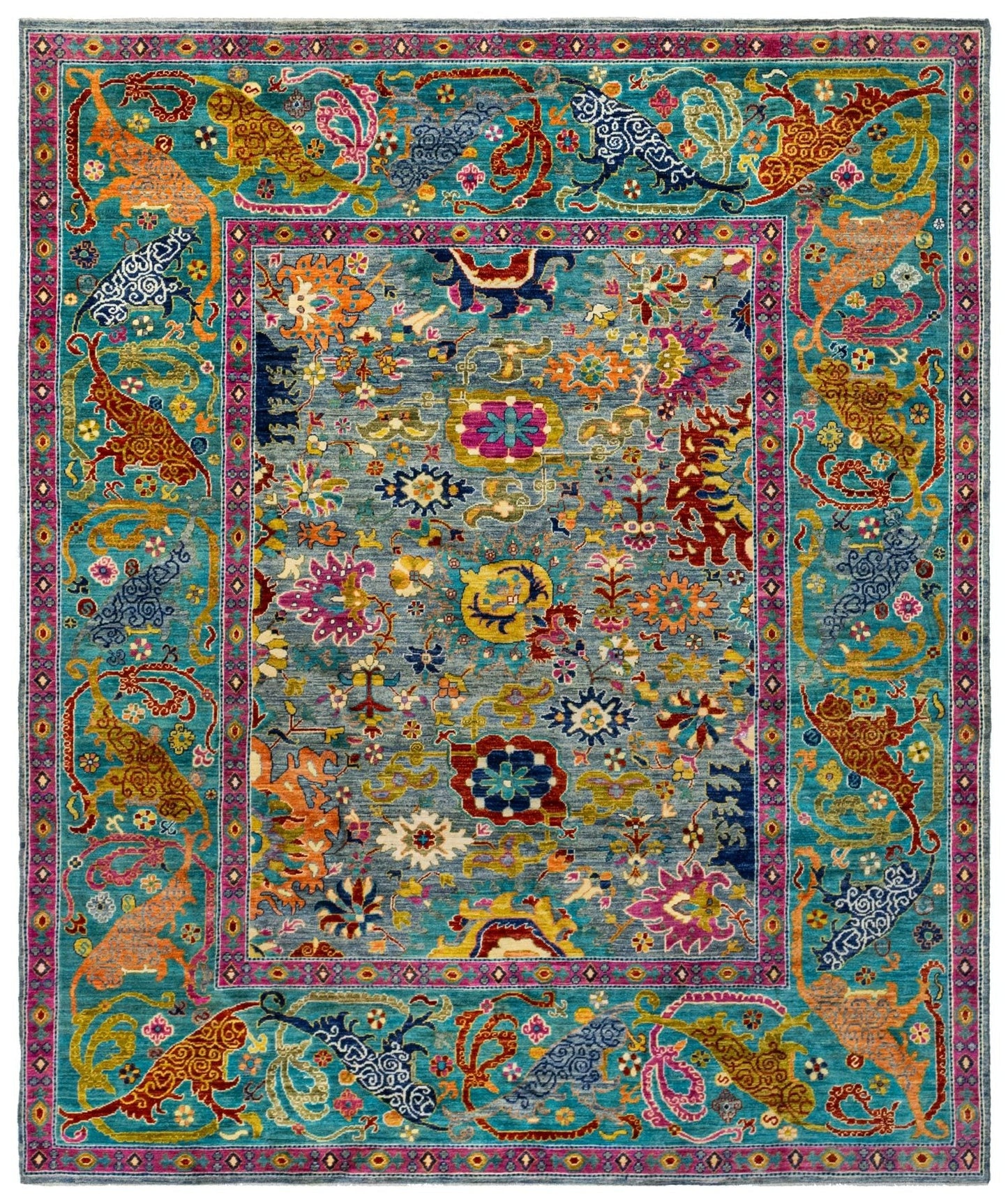 Harshang Handwoven Tribal Rug