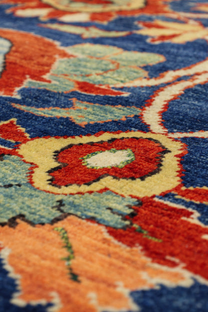 Herati Handwoven Tribal Rug, J80707