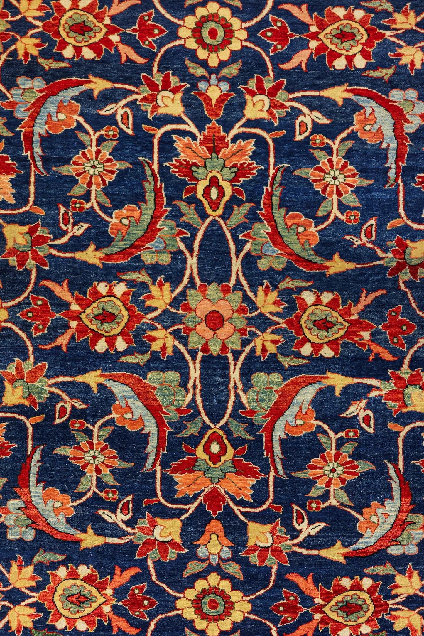 Herati Handwoven Tribal Rug, J80707