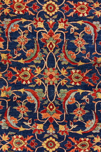 Herati Handwoven Tribal Rug, J80707