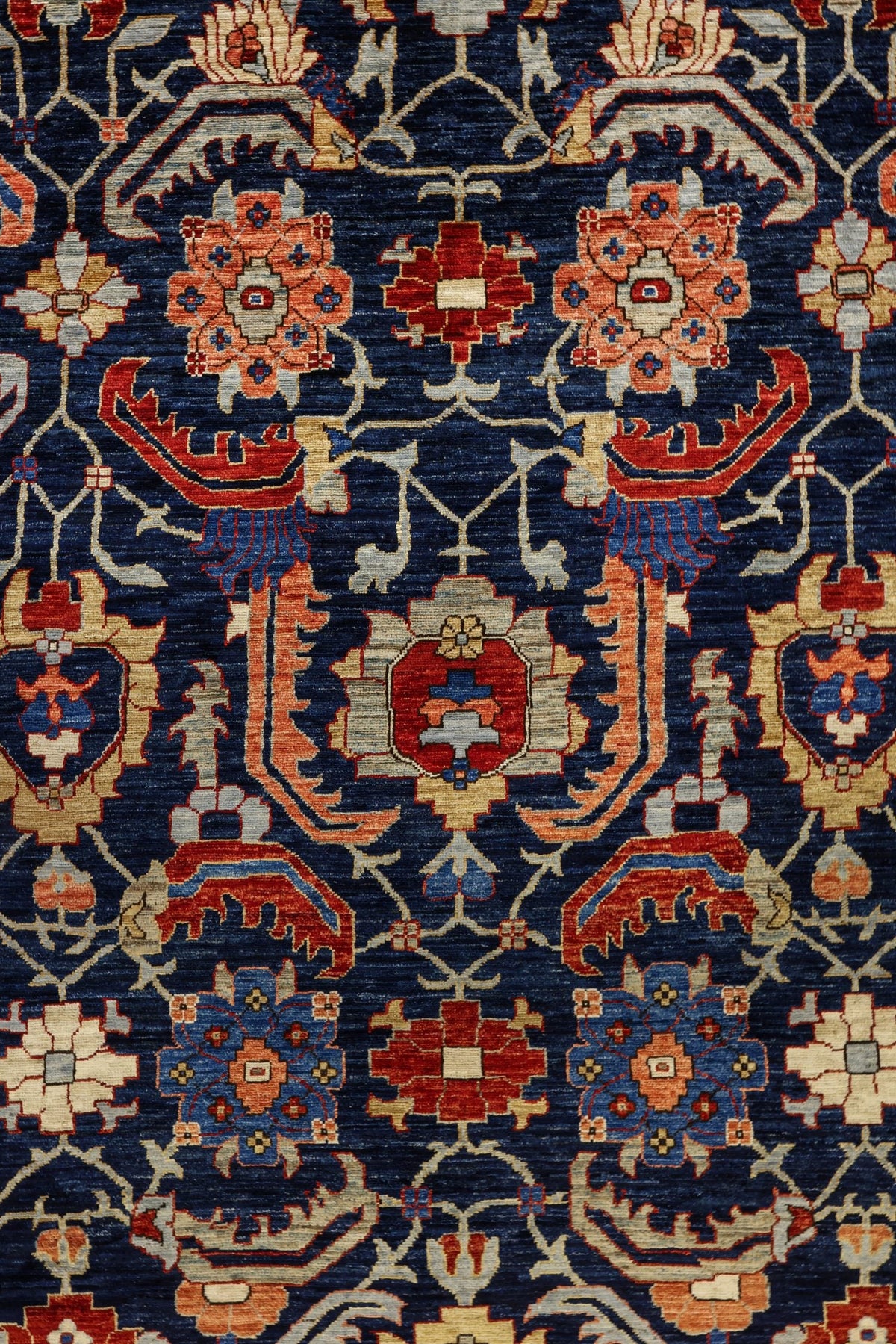 Herati Handwoven Tribal Rug, J81060