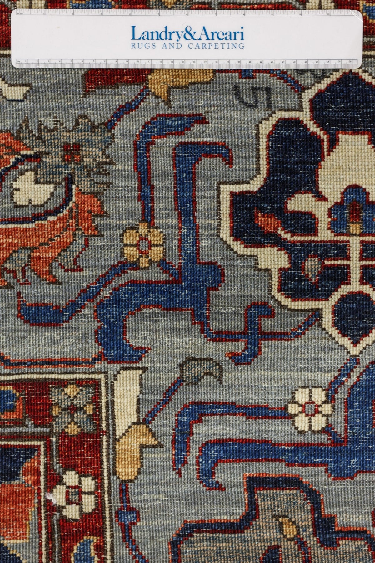 Herati Handwoven Tribal Rug, J81060