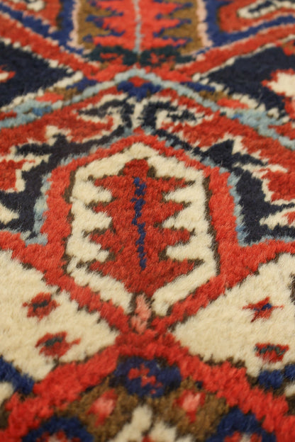Antique Heriz Handwoven Tribal Rug, 75306