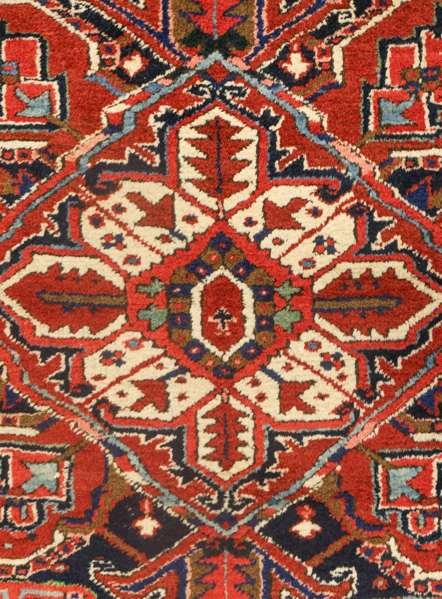 Antique Heriz Handwoven Tribal Rug, 75306