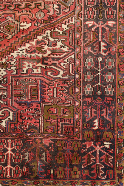 Antique Heriz Handwoven Tribal Rug, 80249