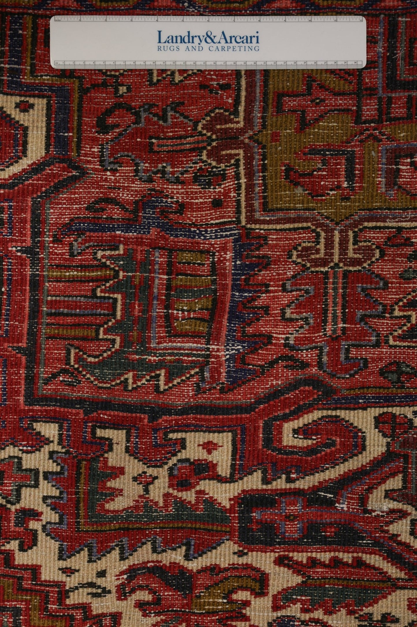 Antique Heriz Handwoven Tribal Rug, 80249