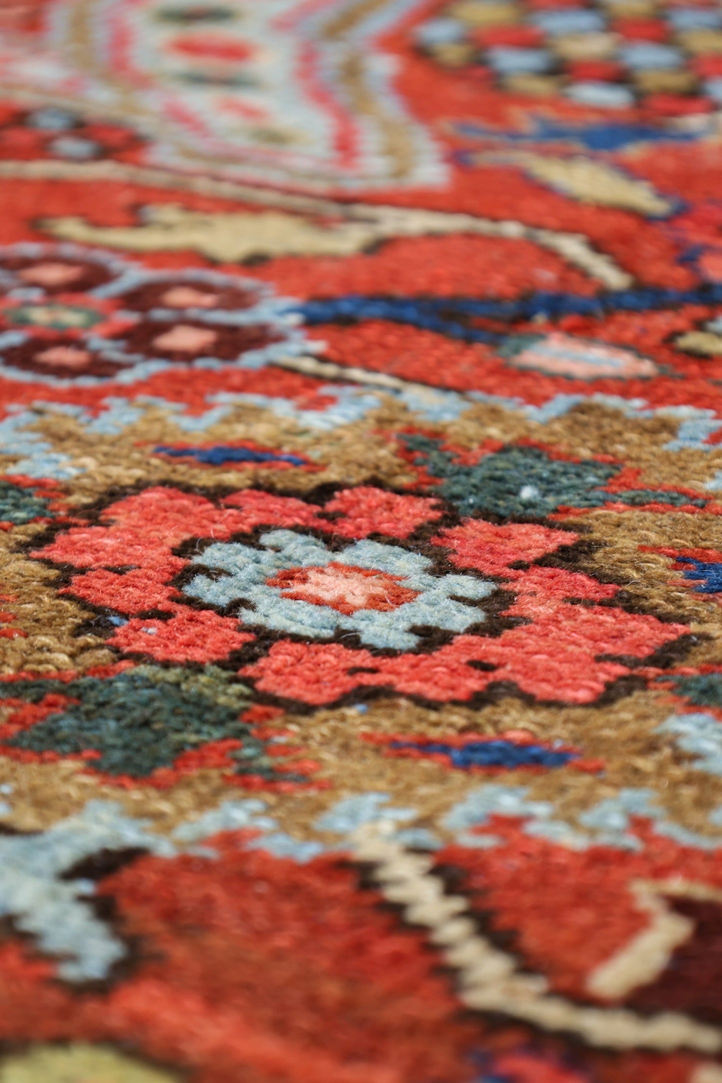 Antique Heriz Handwoven Tribal Rug, 83576