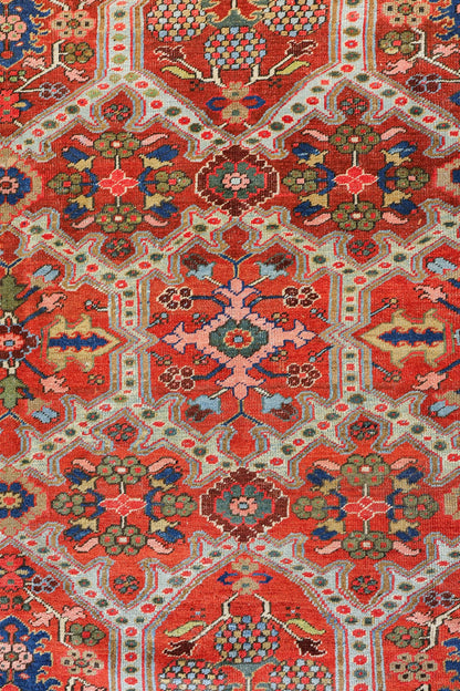 Antique Heriz Handwoven Tribal Rug, 83576