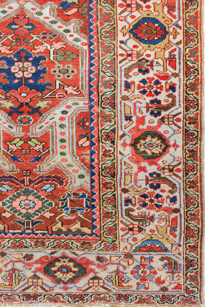 Antique Heriz Handwoven Tribal Rug, 83576