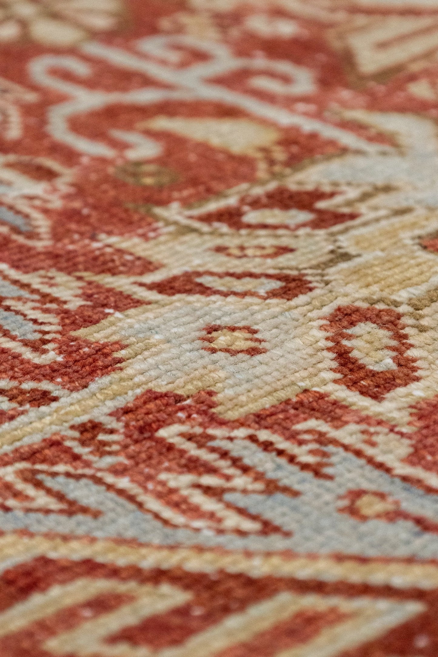 Vintage Heriz Handwoven Tribal Rug, J67415