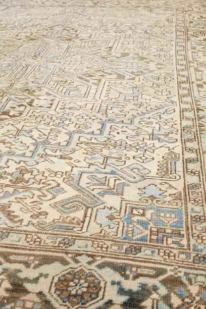 Vintage Heriz Handwoven Tribal Rug, J67443