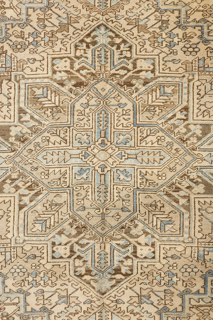 Vintage Heriz Handwoven Tribal Rug, J67443
