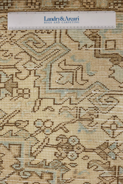 Vintage Heriz Handwoven Tribal Rug, J67443
