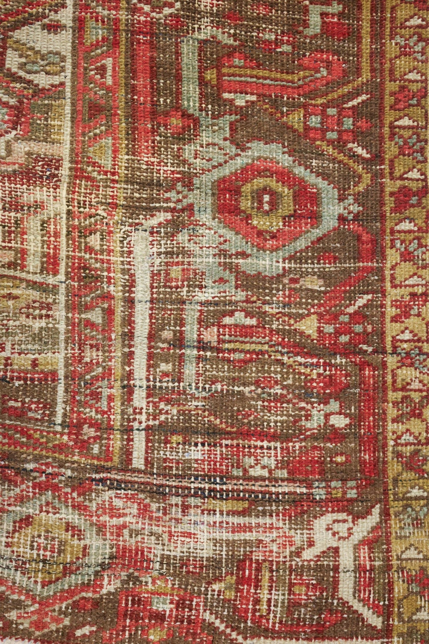 Vintage Heriz Handwoven Tribal Rug, J69613