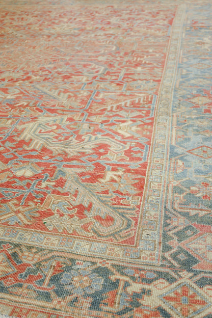 Vintage Heriz Handwoven Tribal Rug, J69989