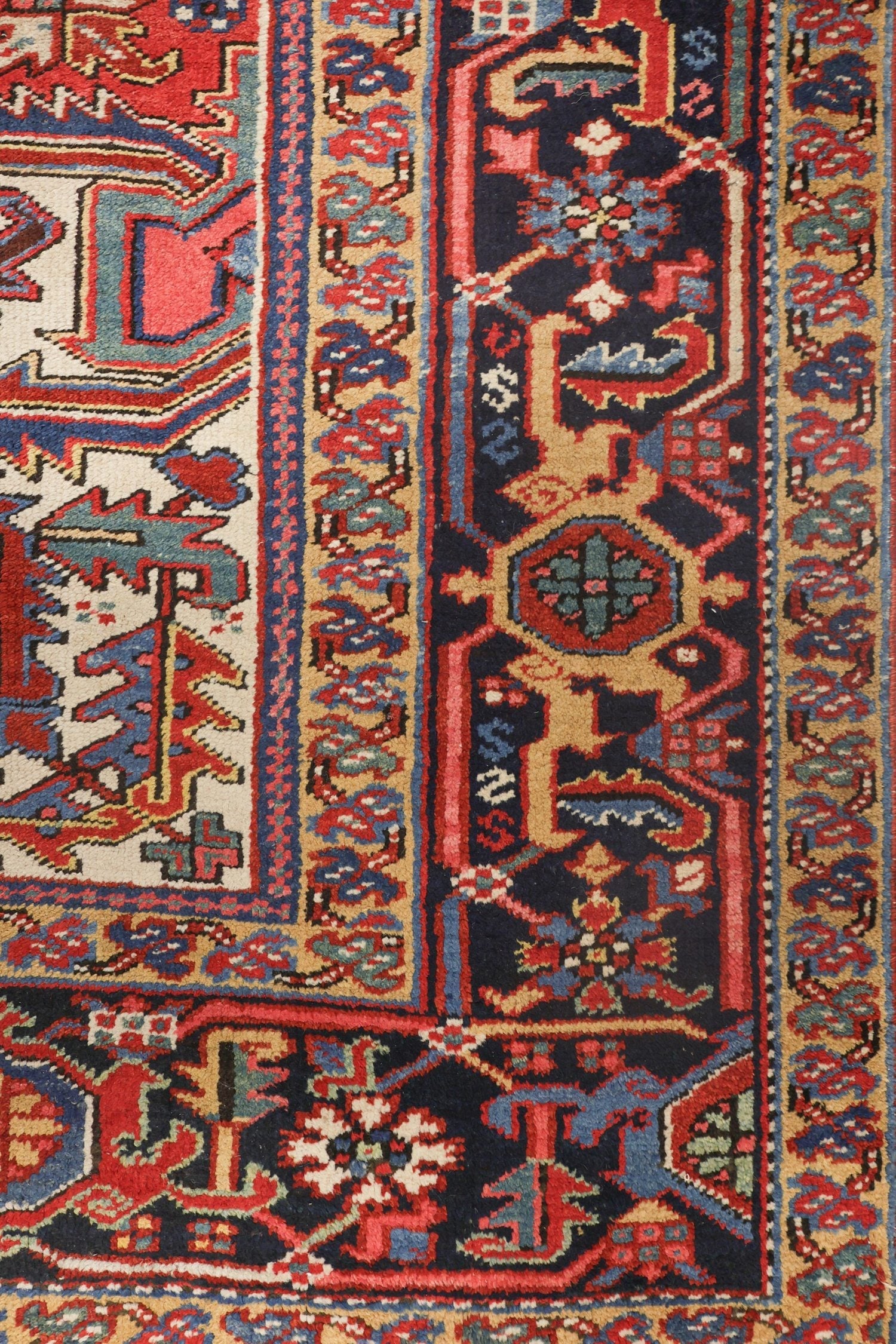 Antique Heriz Handwoven Tribal Rug | Landry & Arcari