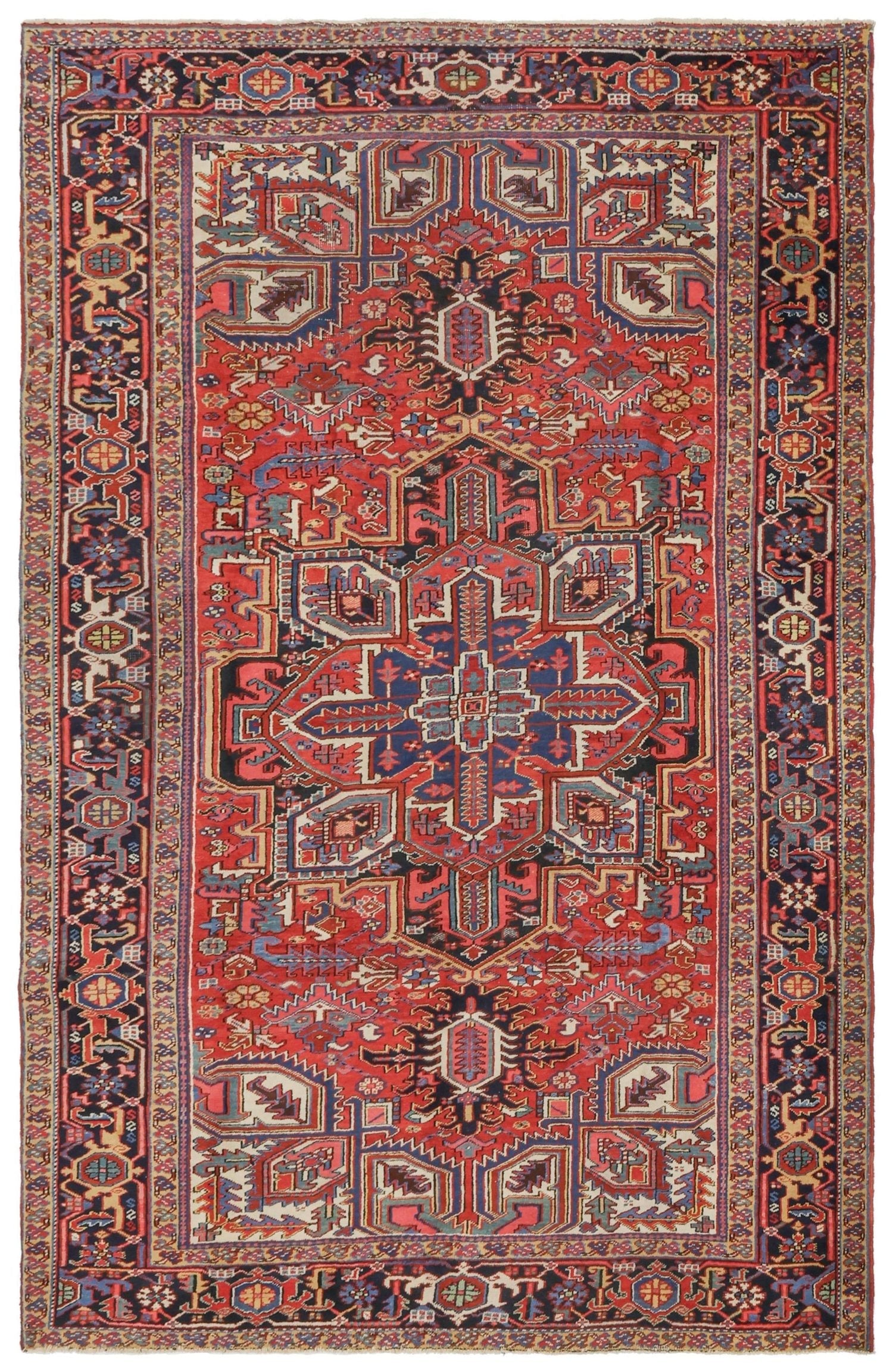 Antique Heriz Handwoven Tribal Rug | Landry & Arcari – Landry & Arcari ...