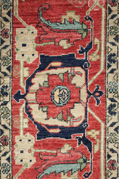 Heriz Handwoven Tribal Rug, J71147