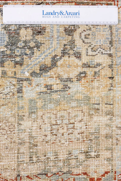 Vintage Heriz Handwoven Tribal Rug, J79408