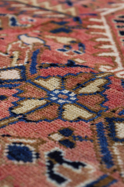 Vintage Heriz Handwoven Tribal Rug, J79425