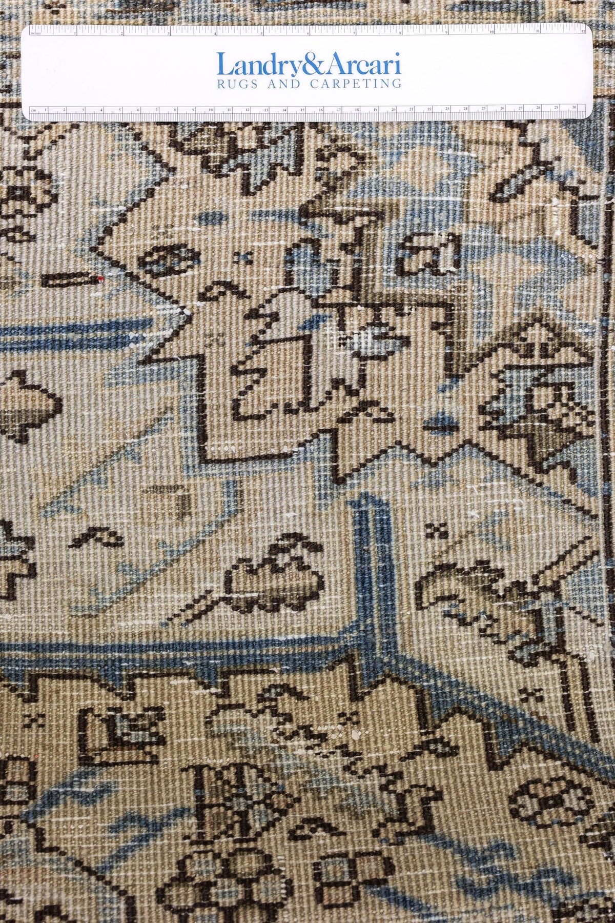 Vintage Heriz Handwoven Tribal Rug, J79445