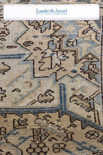 Vintage Heriz Handwoven Tribal Rug, J79445
