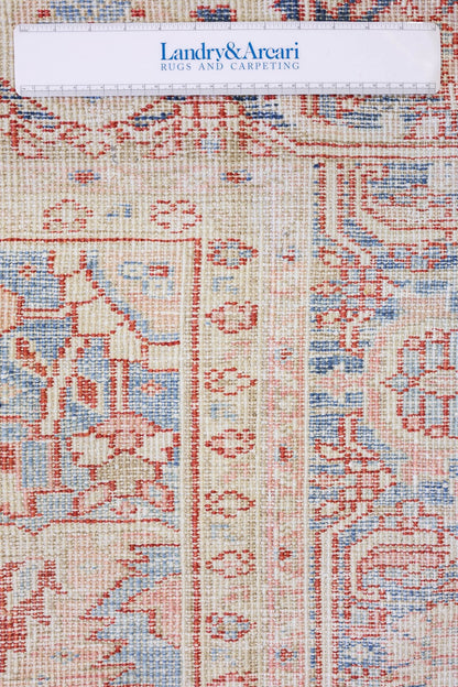 Vintage Heriz Handwoven Tribal Rug, J79452