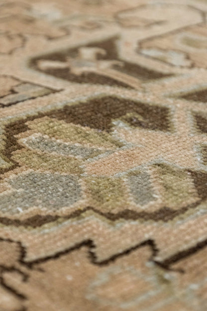 Vintage Heriz Handwoven Tribal Rug, J86339