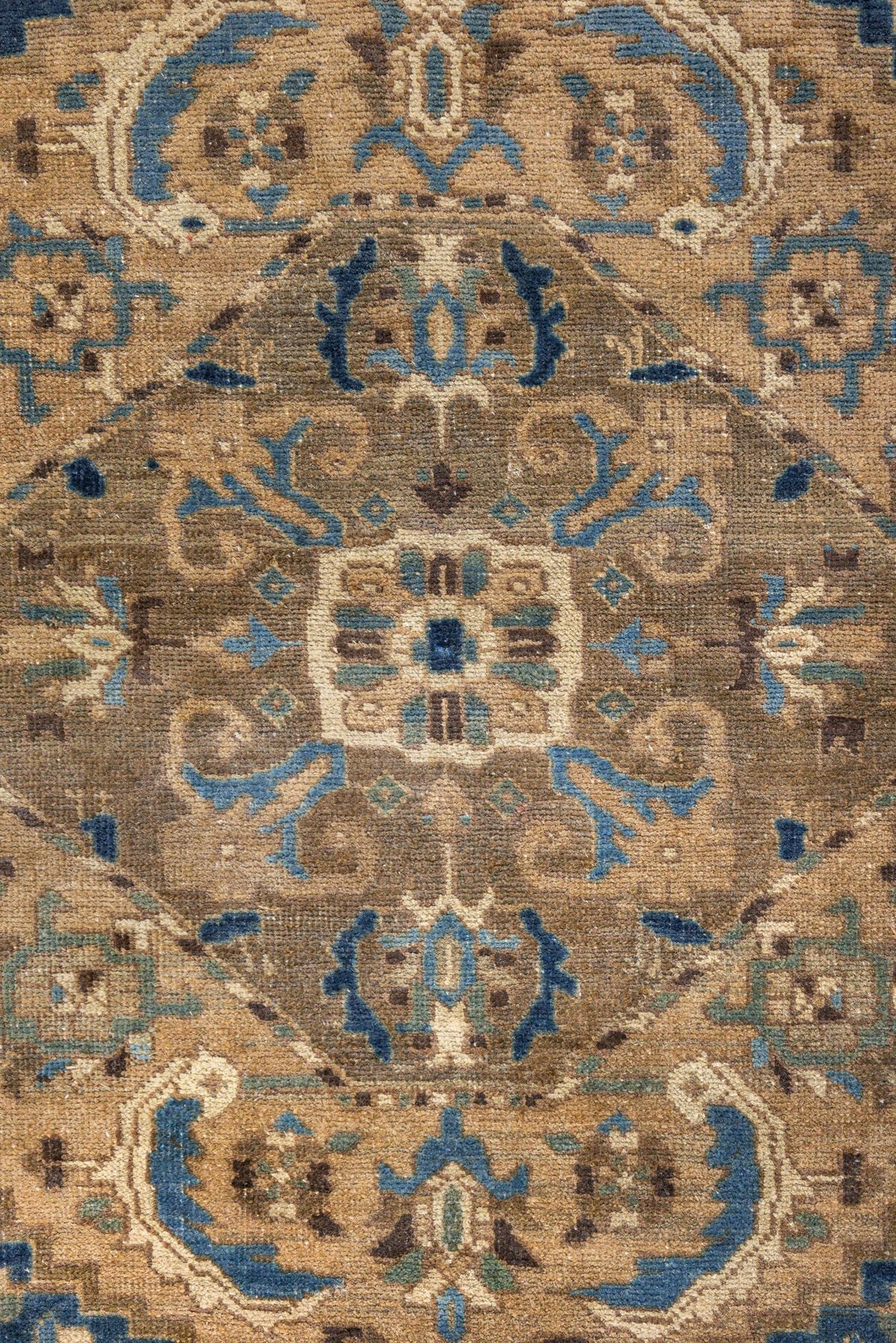 Vintage Heriz Handwoven Tribal Rug, J86485
