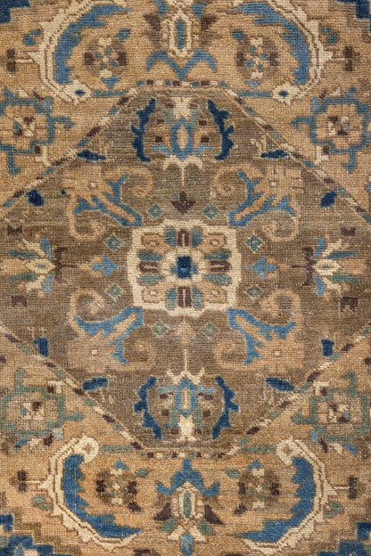 Vintage Heriz Handwoven Tribal Rug, J86485