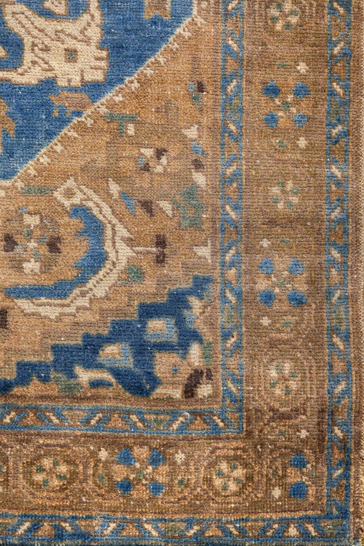 Vintage Heriz Handwoven Tribal Rug, J86485