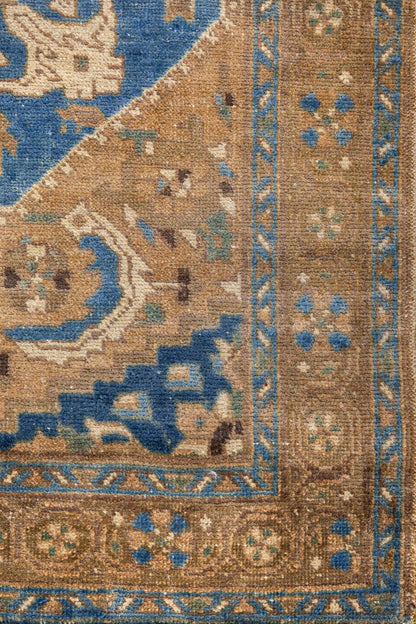 Vintage Heriz Handwoven Tribal Rug, J86485