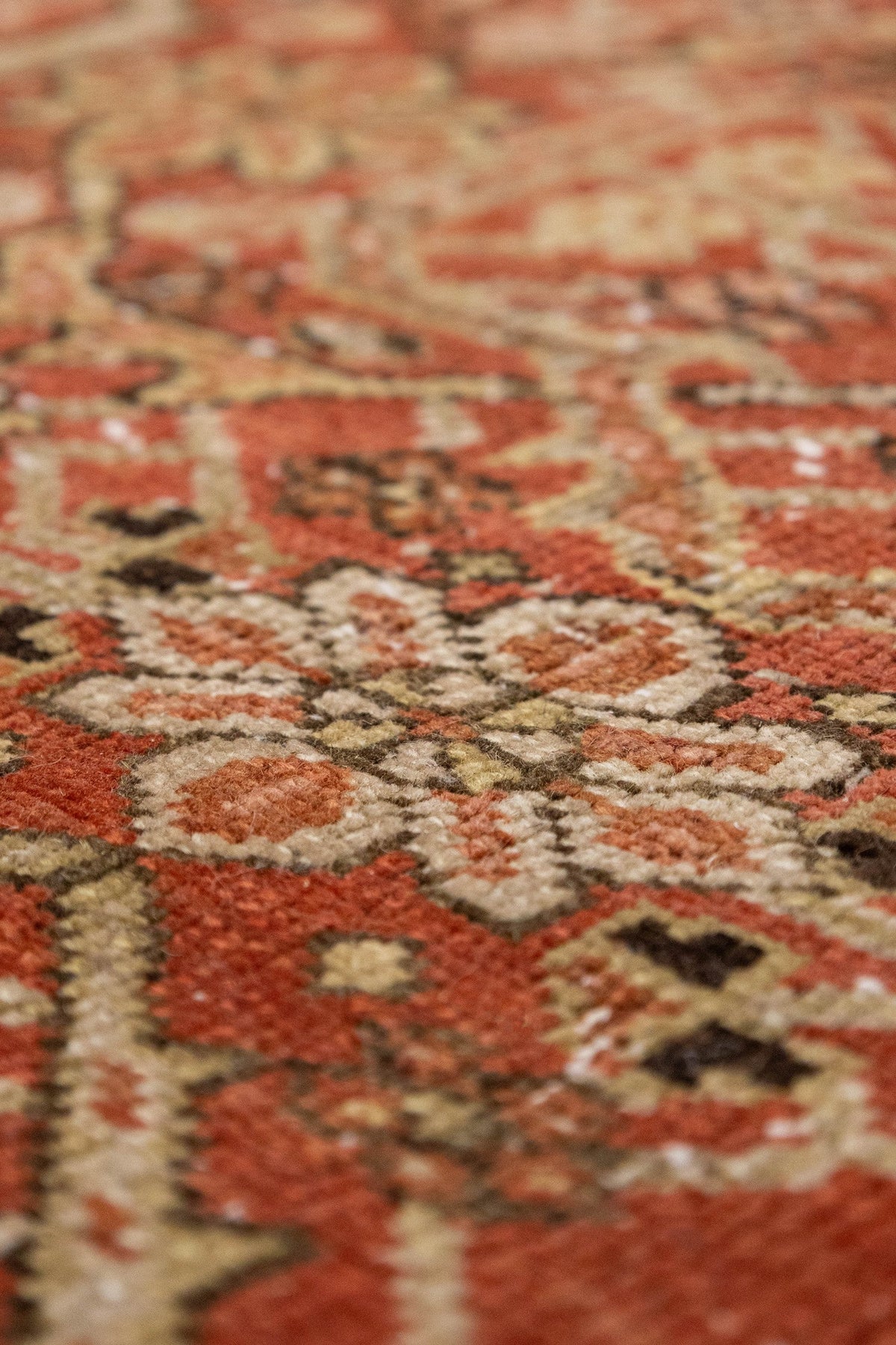 Vintage Heriz Handwoven Tribal Rug, J86605