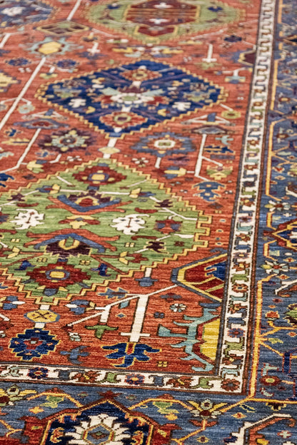 Heriz Handwoven Tribal Rug, J87104