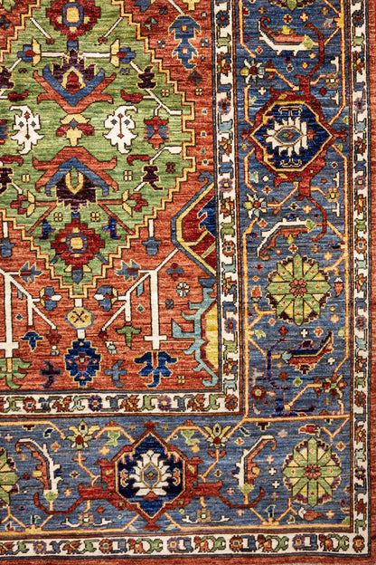 Heriz Handwoven Tribal Rug, J87104