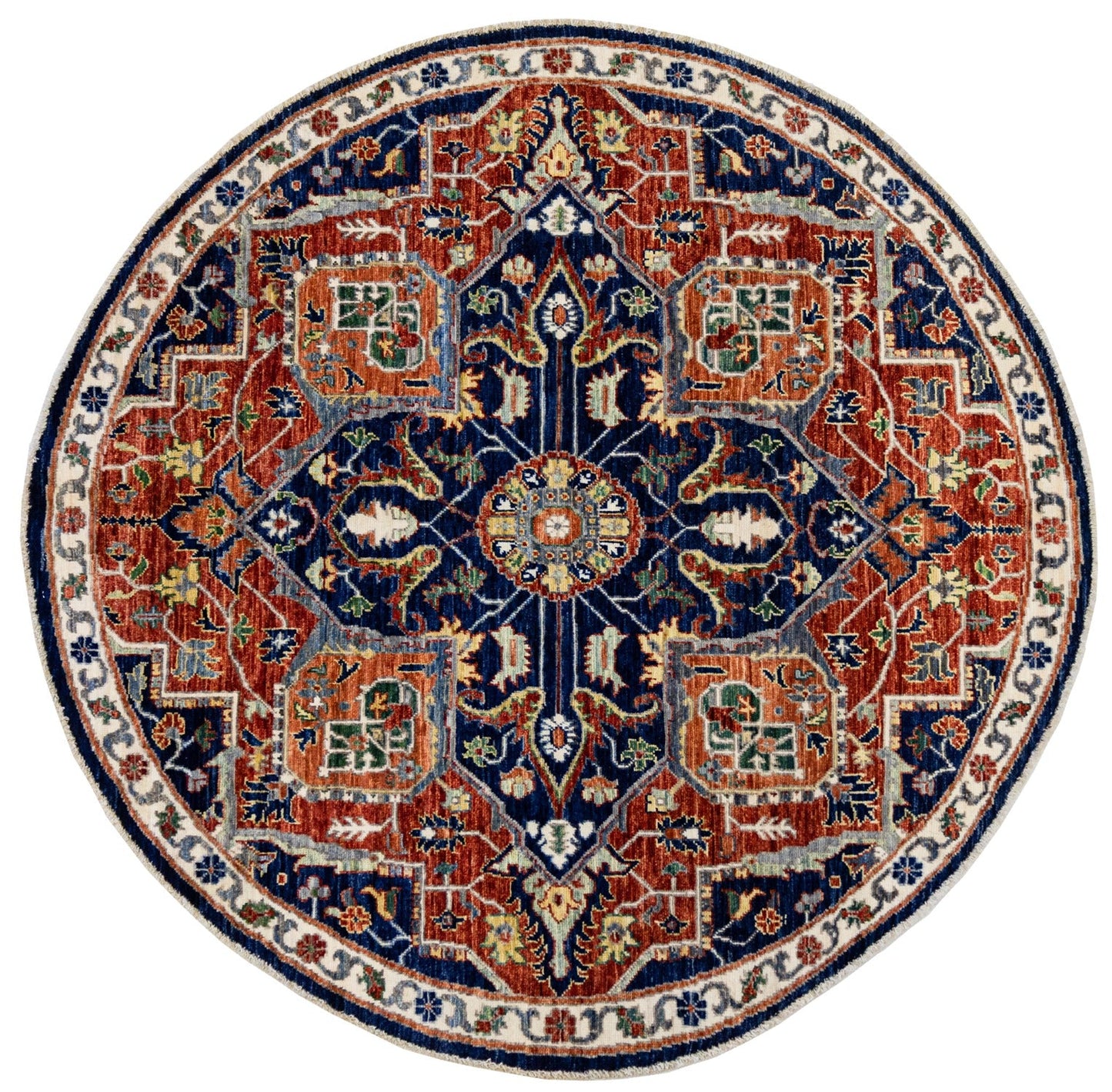 Heriz Handwoven Tribal Rug