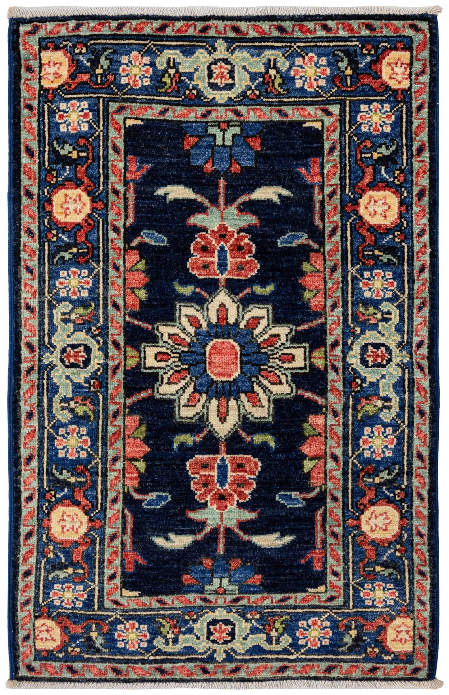  Heriz Handwoven Tribal Rug