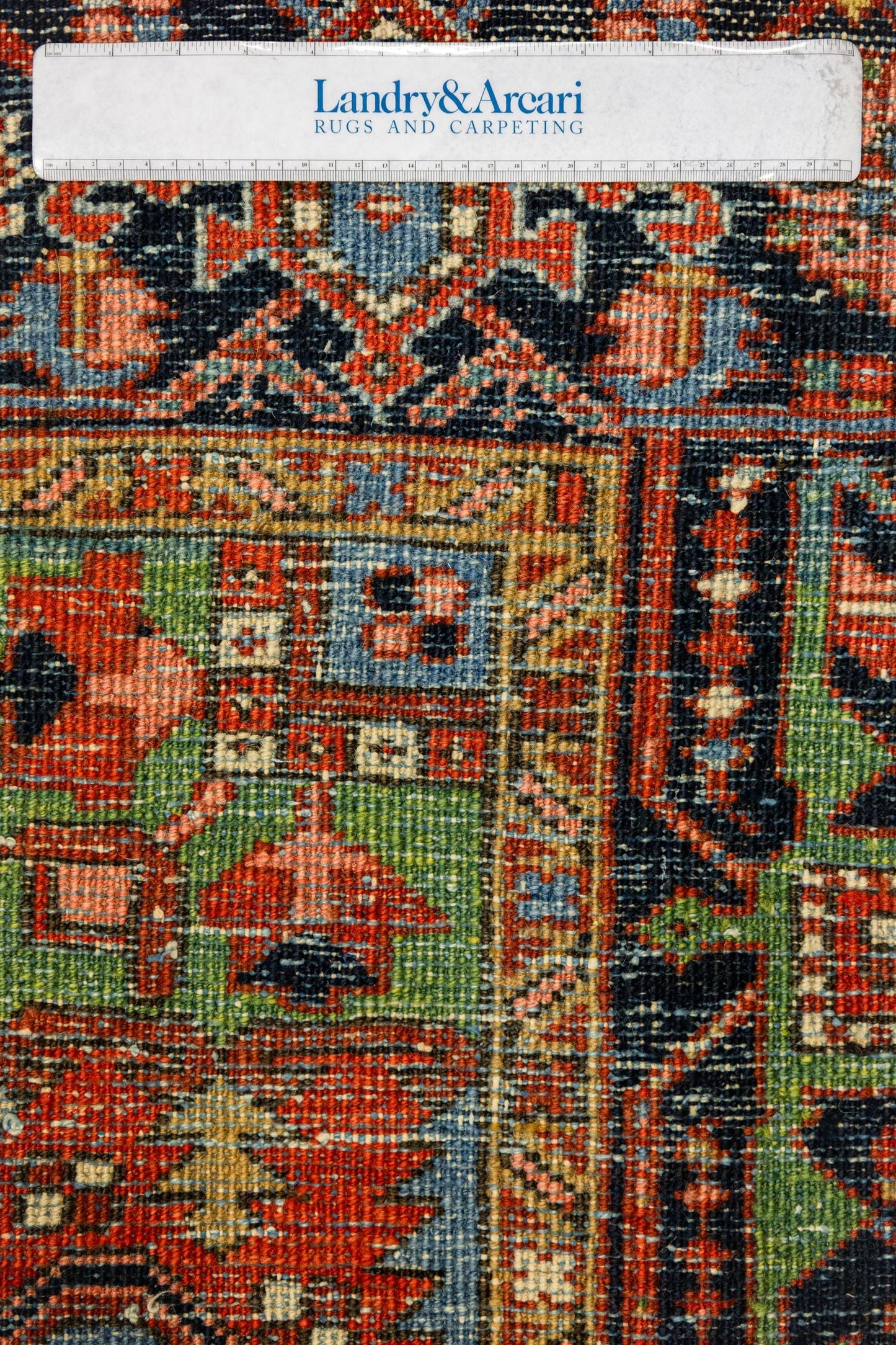 Vintage Heriz Handwoven Tribal Rug, J87207