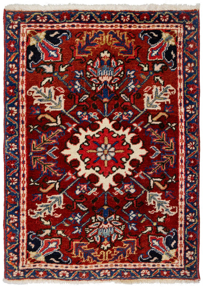 Antique Heriz Handwoven Tribal Rug