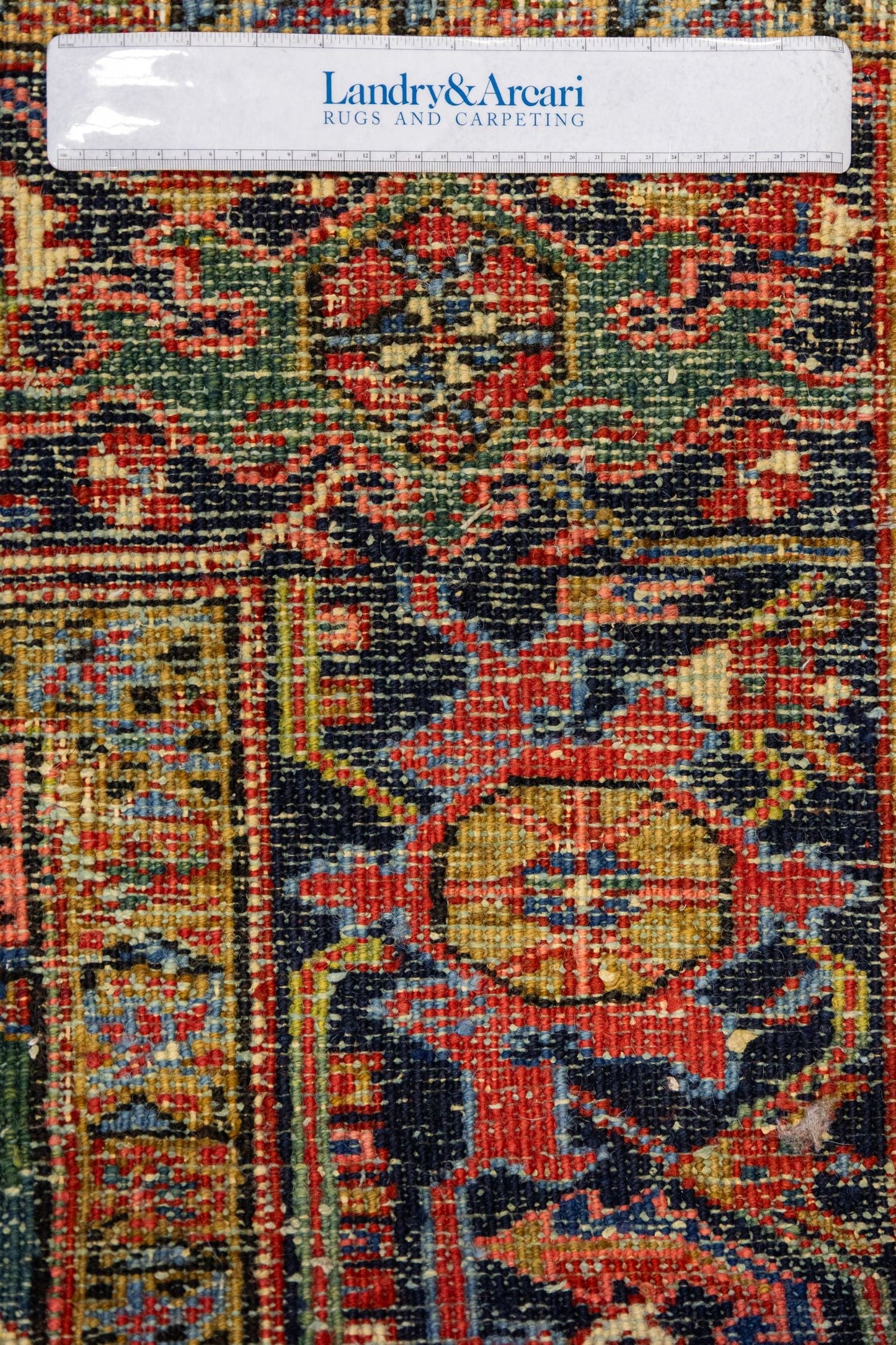 Antique Heriz Handwoven Tribal Rug, J87295