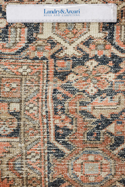 Vintage Heriz Handwoven Tribal Rug, J88224